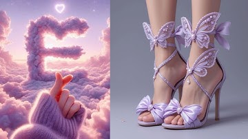 💖 Pick the First Letter of Your Name 😋 & See Your Heel Style 👠😱#cutiestyle