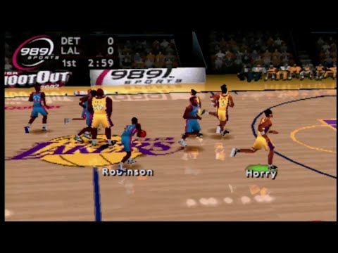 NBA ShootOut 2002 -- Gameplay (PS1)