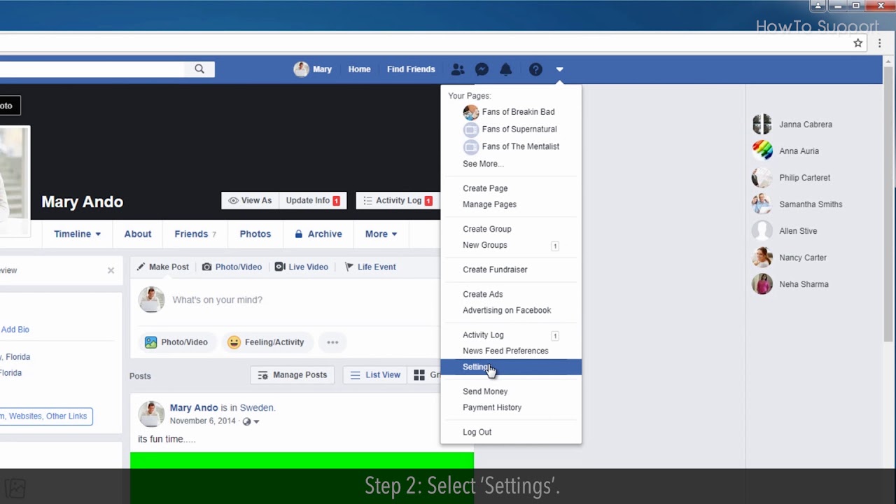 How to Delete Facebook Account YouTube