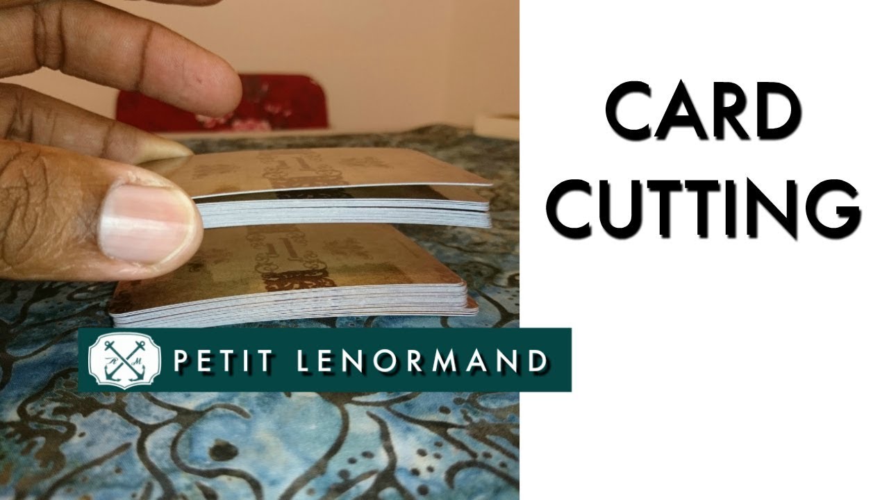Card Cutting Lenormand 101 YouTube