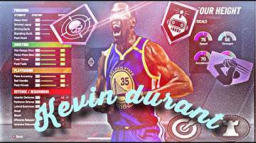NBA 2K20 KEVIN DURANT BUILD ! BEST DEMI-GOD BUILD😱💥🔥 CAN SPEED-BOOST & DEFEND👀