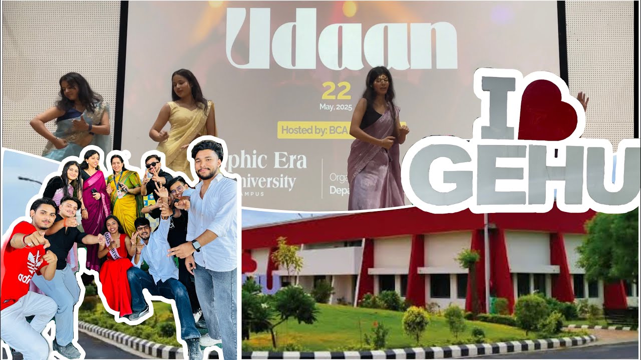 Farewell 2k25🥳🥹| GEHU Haldwani | Graphic Era | Aman Vlogs