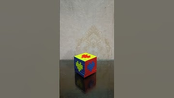 The lovely heart pattern on 7×7 Rubik