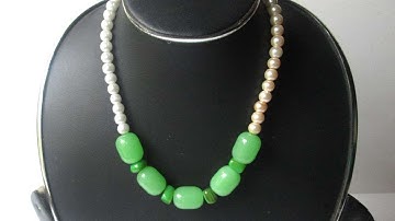 How To Make A Simple Mixed Beaded Necklace - DIY Crafts Tutorial - Guidecentral