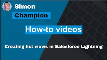 Working with List Views (Lightning Experience) | Salesforce