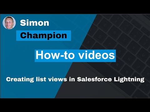Working with List Views (Lightning Experience) | Salesforce