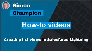Working with List Views (Lightning Experience) | Salesforce