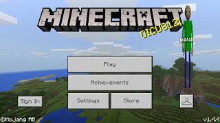 Minecraft baldis basics skin pack new😃 screenshot 1