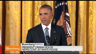 Obama: Republicans Had a `Good Night' in Midterms