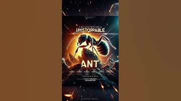 "THE UNSTOPPABLE ANT" #Motivation #Persistence #LifeLessons #Inspiration #KeepGoing