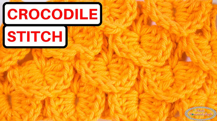 Master the Crocodile Stitch: Easy Crochet Tutorial