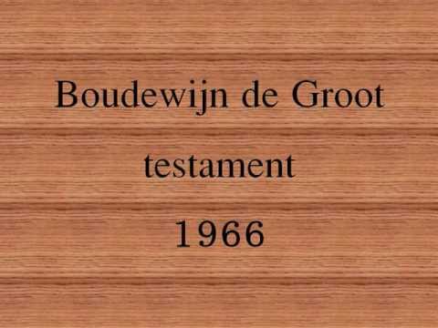 Boudewijn de Groot - testement - tekst