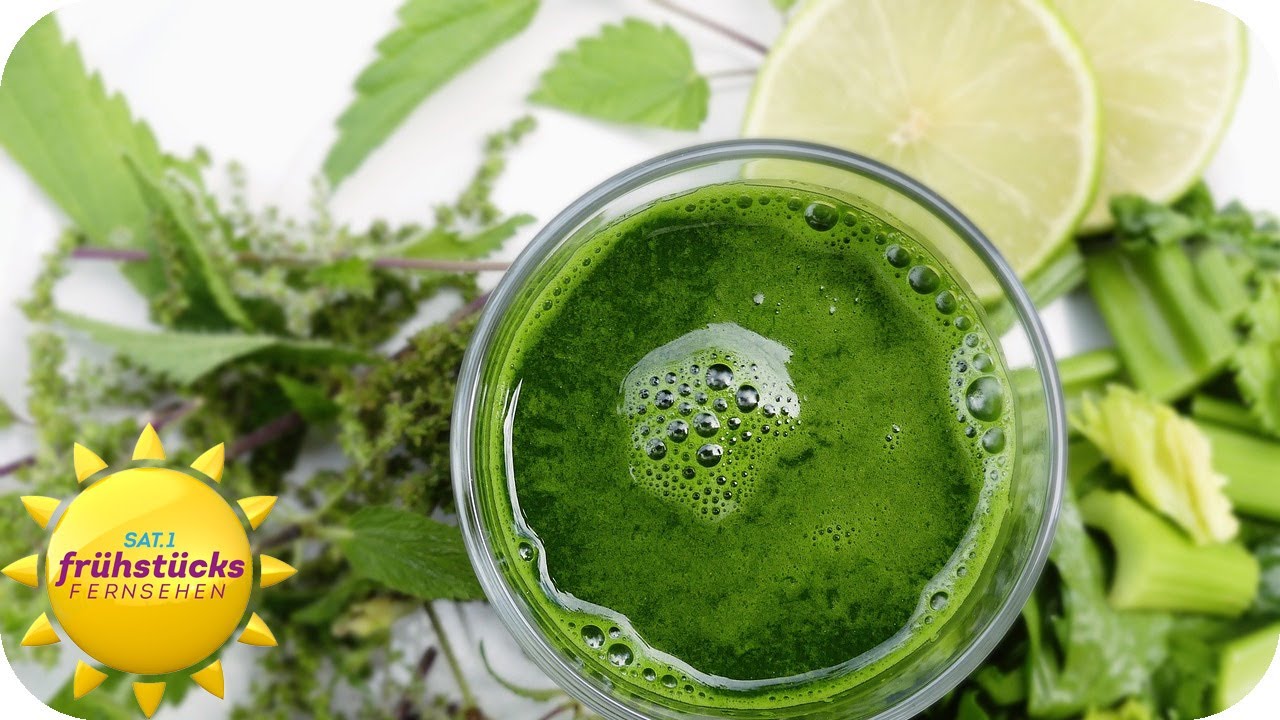Der Saft zum Sonntag: "Das grüne Wunder" | SAT.1 Frühstücksfernsehen