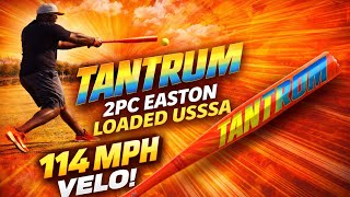 EASTON TANTRUM 2PC LOADED 12IN USSSA SOFTBALL BAT 
