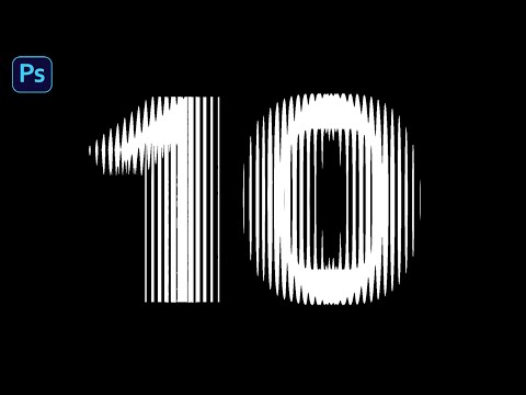 How to Create Refracted Text Effect in Photoshop