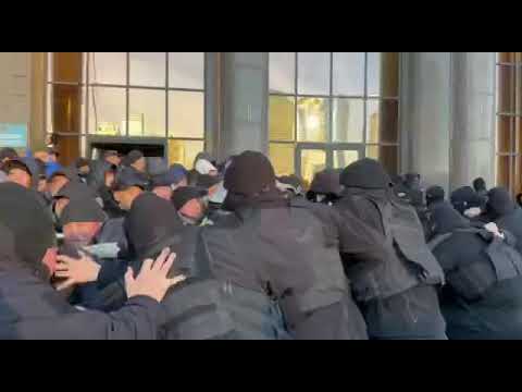11.10.2023год СОБР Забастовка в Астане Жанаозен Мангистау Берали