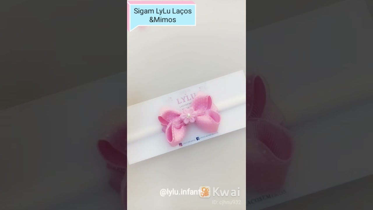 Laço boutique na fita n°5 ...fofurice 💝