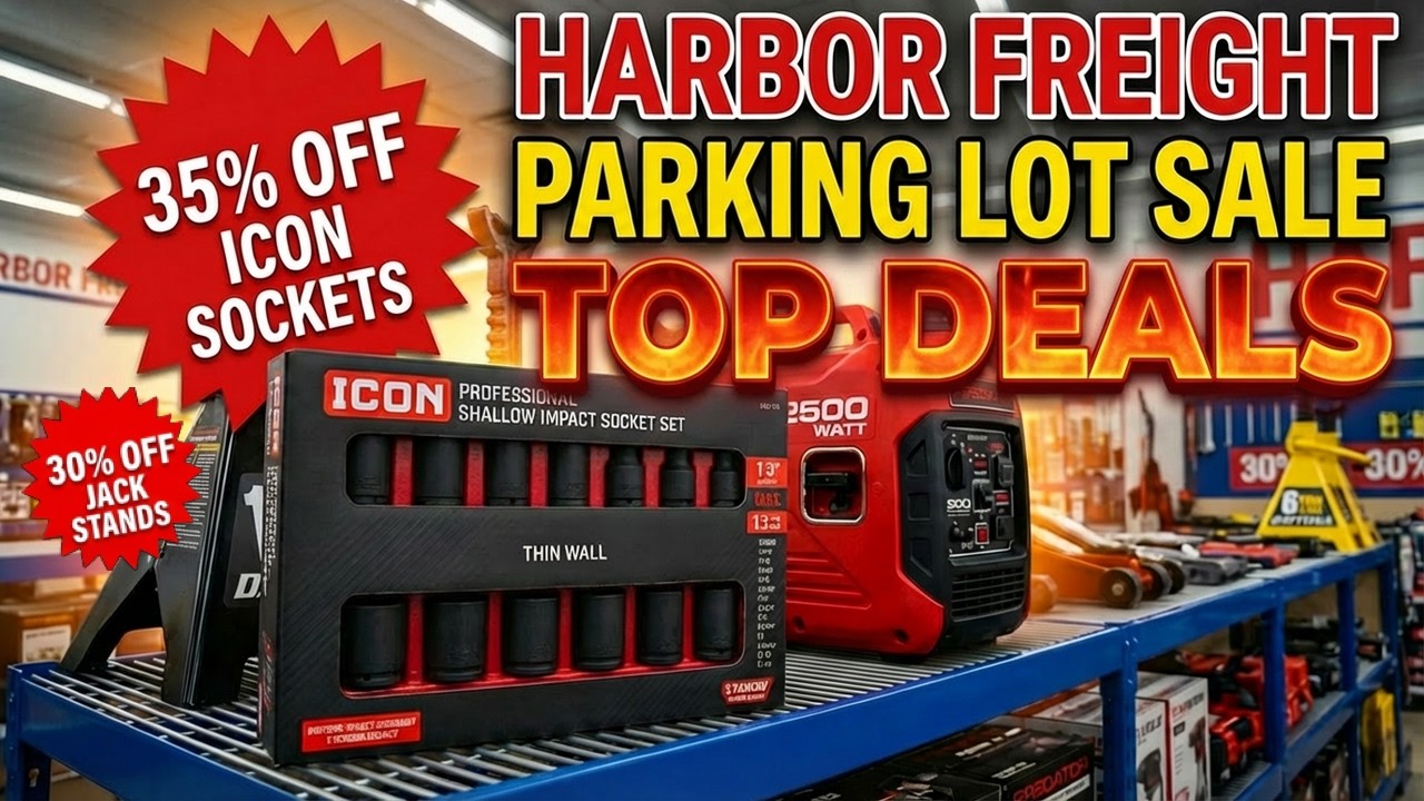 TOP 20 Harbor Freight Parking Lot Sale Deals in March!