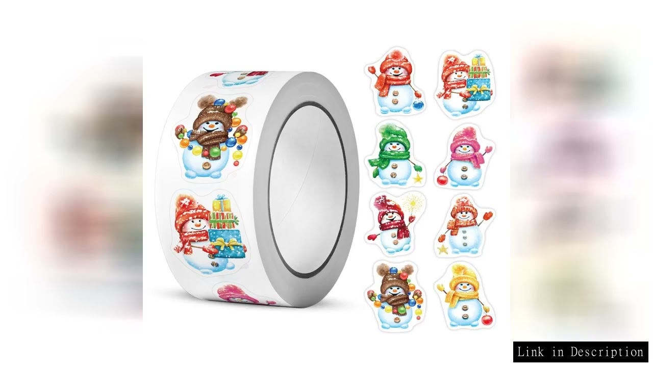 100-500pcs Christmas Theme Seal Labels Stickers Merry Christmas Stickers For DIY Gift Baking Package