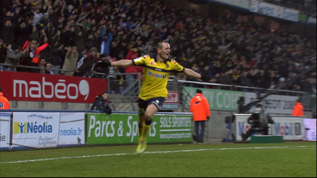 Goal Sébastien ROUDET (36') - FC Sochaux-Montbéliard - Paris Saint-Germain (3-2) / 2012-13