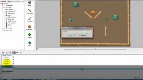 MultiMedia Fusion: My Rpg Project 7 (Adding Variables)
