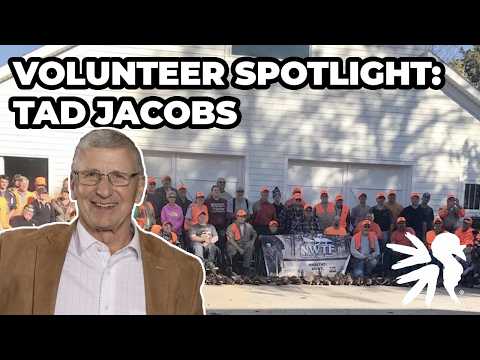 Volunteer Spotlight: Tad Jacobs Wheelin' Sportsmen Volunteer of the Year Award Winner