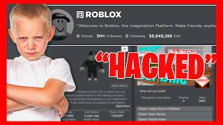 This kid shows us how to hack roblox accounts in 2026.....