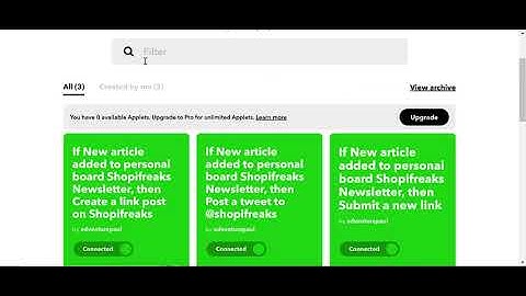 How To Share Articles From Feedly to Reddit, Twitter, Facebook using IFTTT