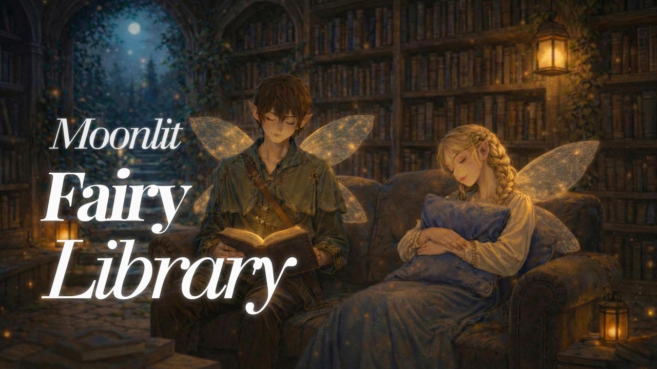 Fantasy Medieval Study Music (1 Hour) | Moonlit Fairy Library