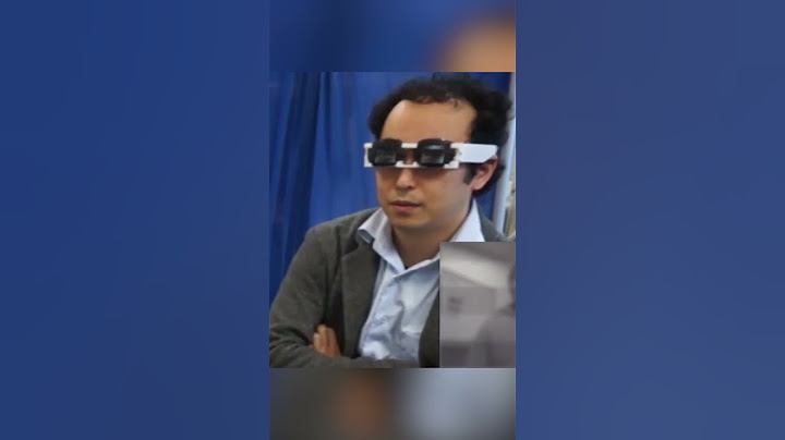These glasses imitate eye contact