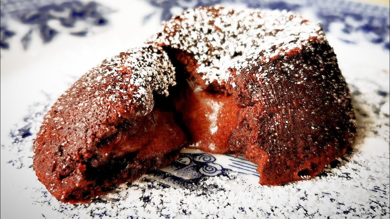 Невероятно шоколадово суфле 😋Лава кейк Лесна и Бърза рецепта само за 20 минути.