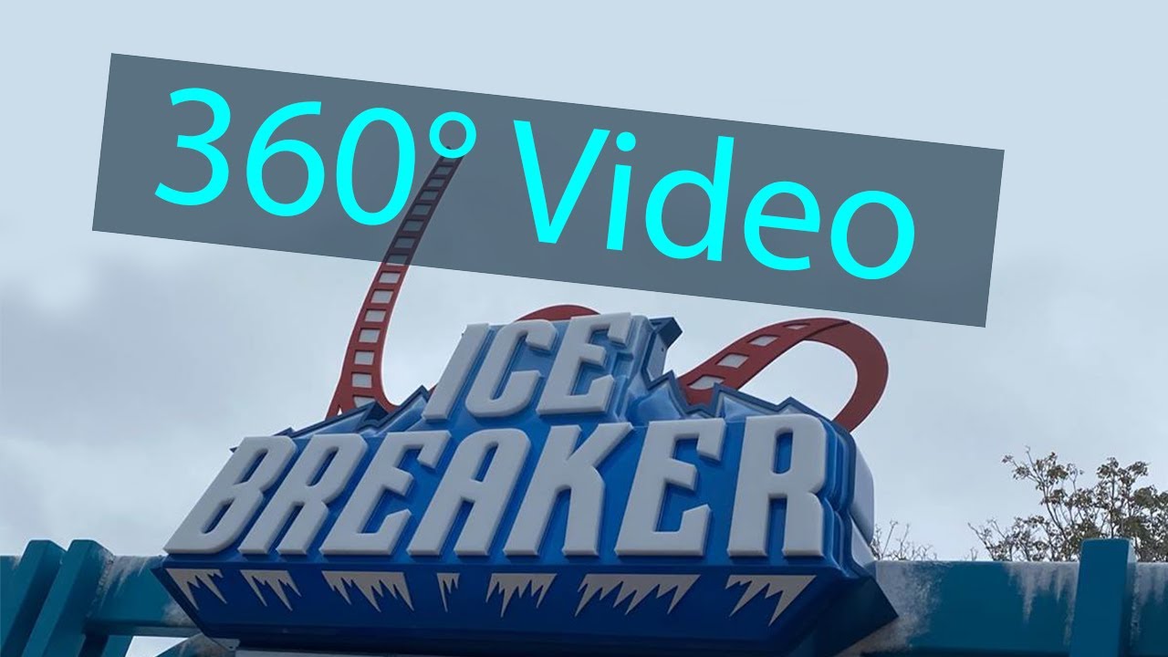 The ICEBREAKER rollercoaster in 360° YouTube