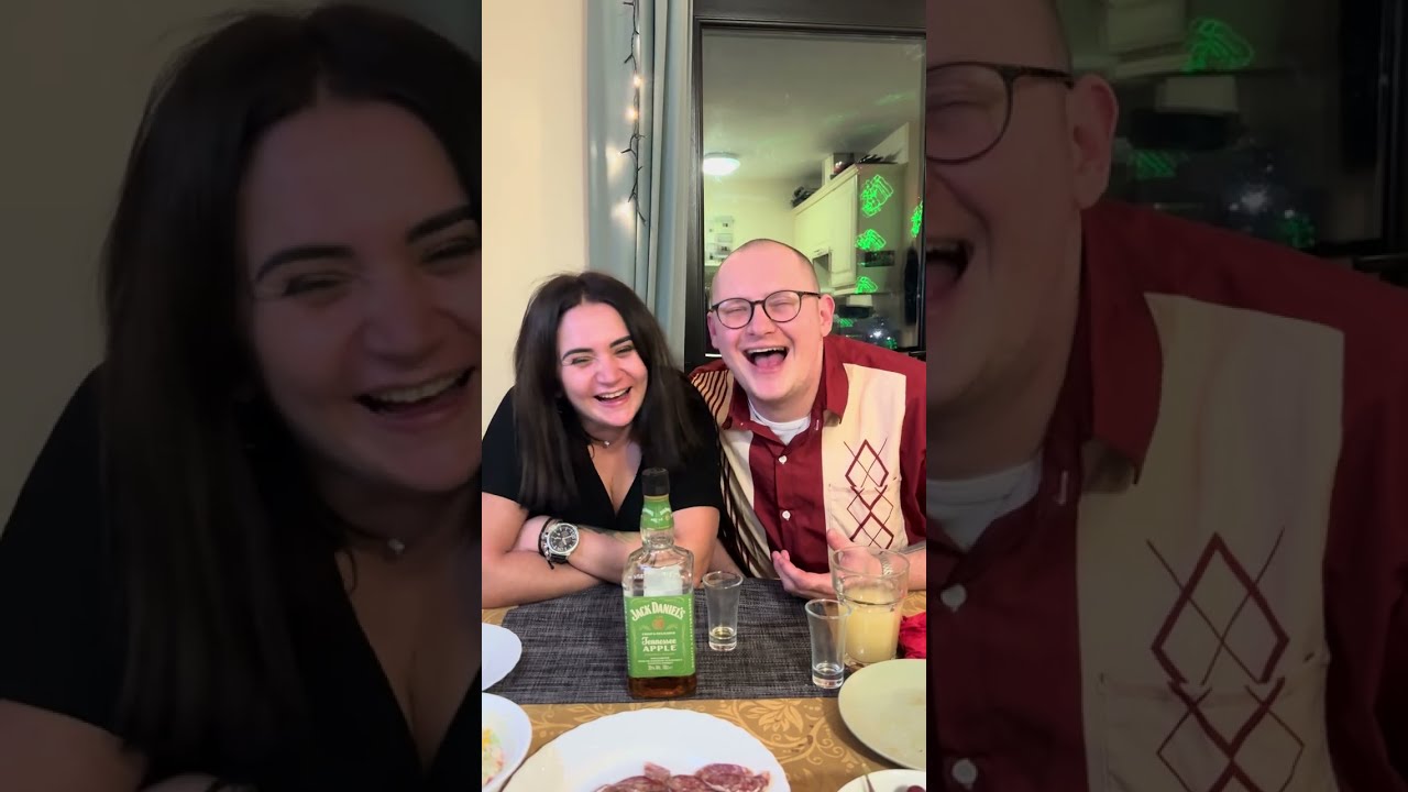 Анжела Дегустация Виски Jack Daniel's Apple, честный обзор пати на хате  