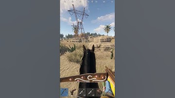 He ran into a bear trap while running the road... #rust #rustgame #rustfunny #rustpvp