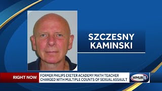 Former Philips Exeter Academy math teacher charged with multiple counts of sexual assault Wealth