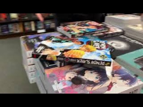 Vlog: Manga Shopping at Barnes and Noble