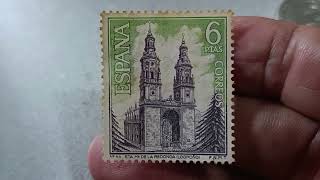🇪🇸 Spain 1969 6 Pesetas Stamp Worth Money Rare Santa María de la Redonda Stamp Value! 💰 #RareStamps