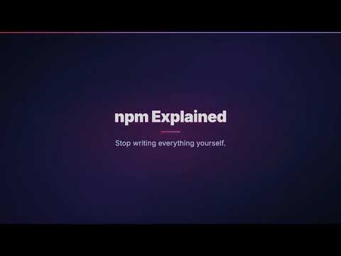 npm Explained — How to Add Packages to Your Node.js App