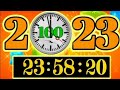 Practice 100 Seconds Countdown From23 58 20 To Midnight Happy New Year 2024 Remix BBC News2024 Ver 2 Practice 100 Seconds Countdown From23 58 20 To Midnight Happy New Year 2024 Remix BBC News2024 Ver 2