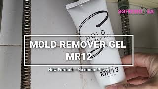 Mold Remover Gel MR12 Effective Mold Cleaner DIY Mold Removal Best Quick Mold Remover Review Easy