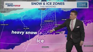 Heavy Snow For Indiana, Pushing 1 Foot In Spots Latest Timing And Totals Forecast