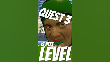 Quest 3 is on ANOTHER LEVEL! #quest3 #gaming #vr #mr #mixedreality #augmentedreality