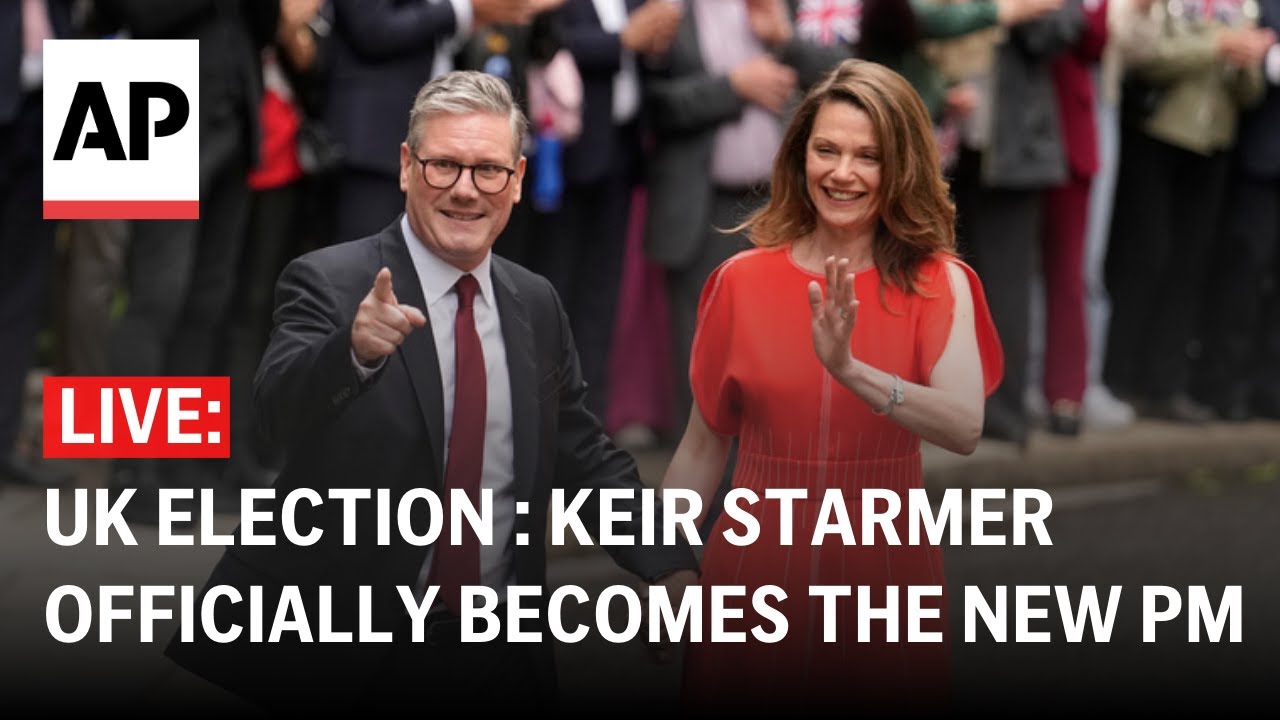 UK election: Keir Starmer officially becomes the new prime minister ...