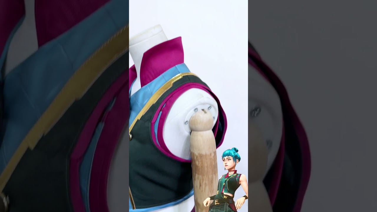 Jinx - Powder #anime #game #fyp #leagueoflegends #jinx #costume #cos #cosplay #cosplaygirl