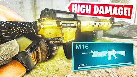 The 1 BURST M16 Assault Rifle! - NEW "NO RECOIL" CLASS SETUP CODM (Best Class Setups COD MOBILE)j