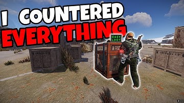 Countering Everything As A Solo - Rust Console Edition