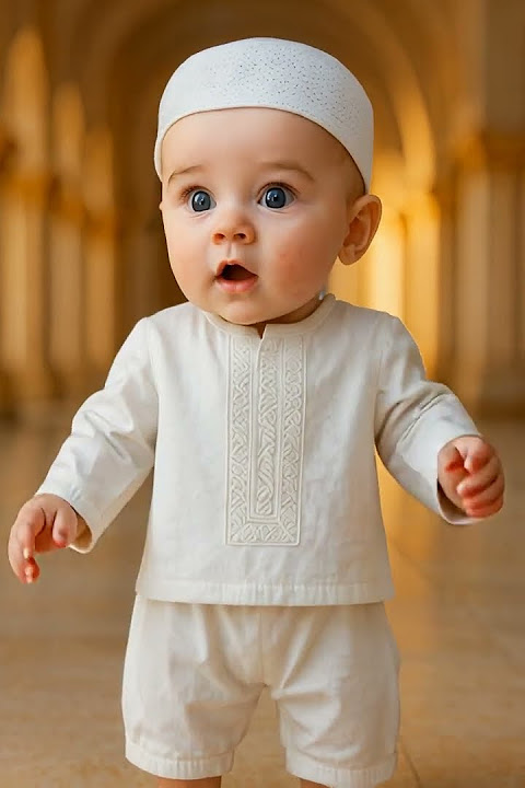 Allahu Akbar Allahu Akbar La ilaha ill Allah   #ai #baby #foryou #mahshallah #trending #allah #cute