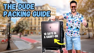 The Ultimate Carry-On Bag Packing Guide for Men (all seasons)