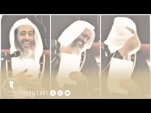 Muslim Scholar Had To Cloak His Face Laughing At Foolish Islamophobe class=