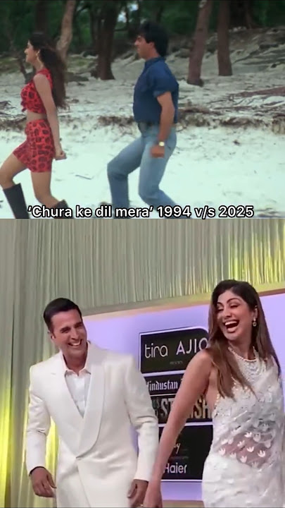 Shilpa shetty and Akshay Kumar refreshes the memories 😍😍😍 #bollywood #trending #youtubeshorts